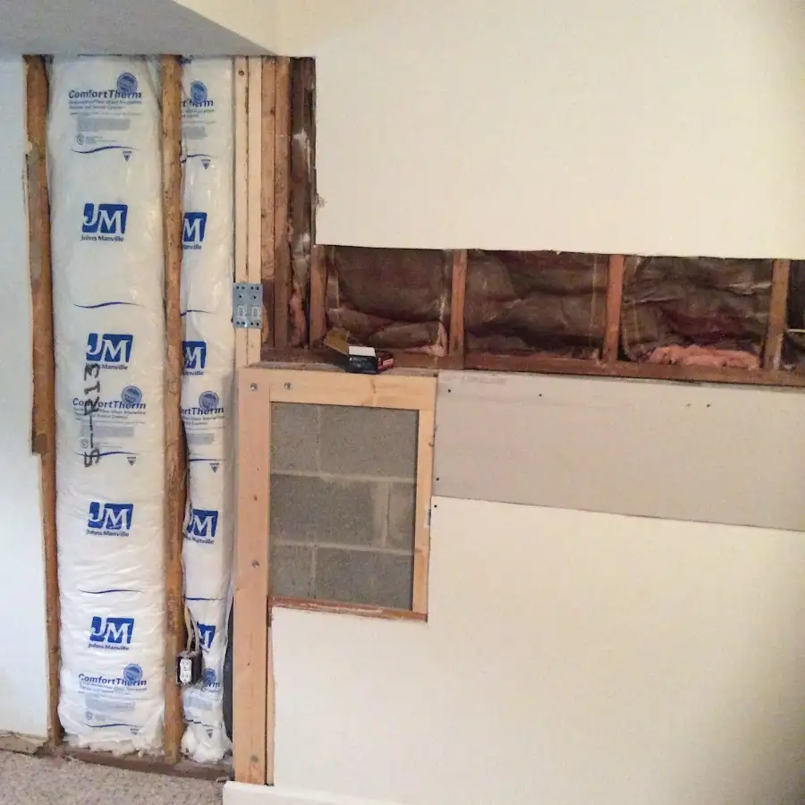 Wall insulation replacement during Odor Removal & Deodorization in Portland